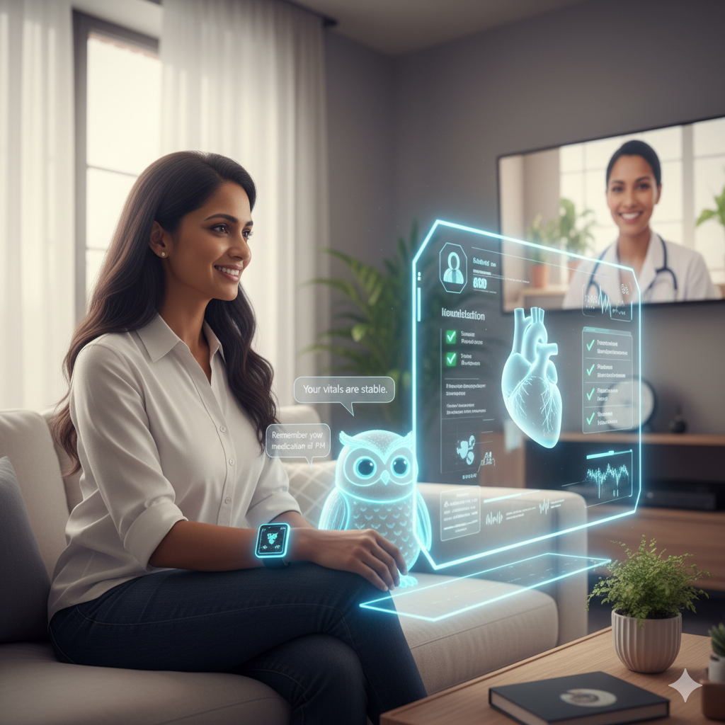 AI in healthcare technology improving doctor visits, diagnosis, and patient care